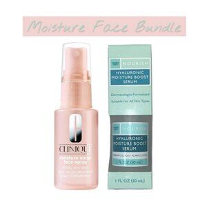 NIB Clinique Moisture Surge Face Spray + Trader Joe's Hylauronic Acid Bundle